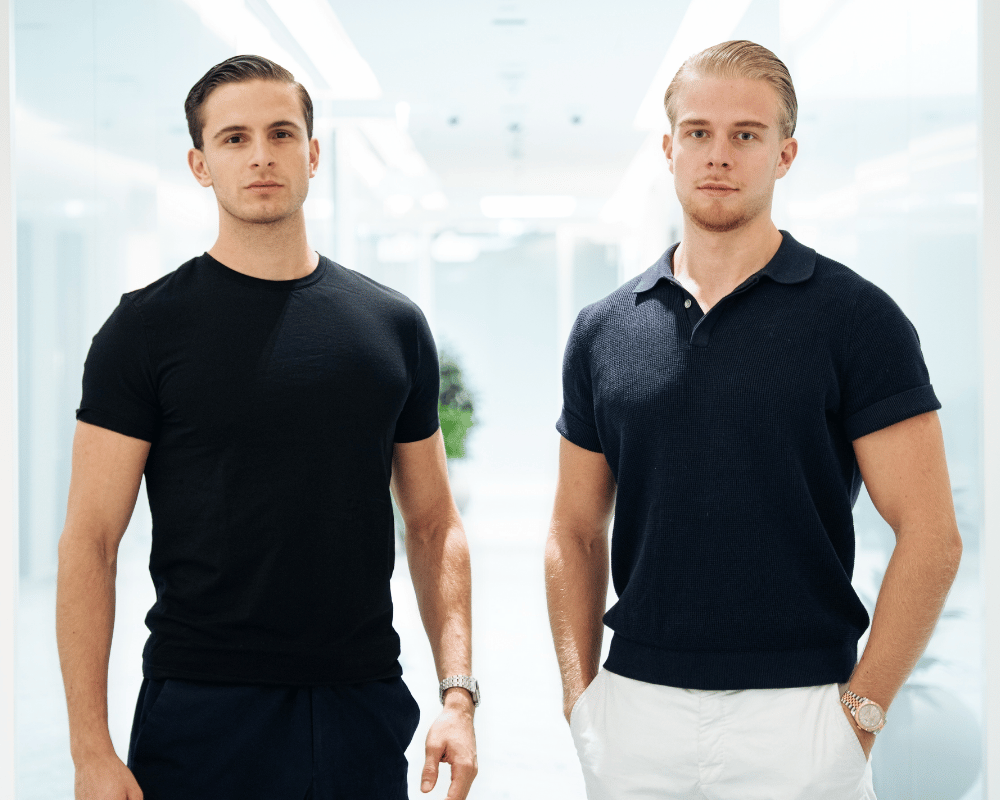 Alex Klimkovich und Nicolas Achiniani, Gründer von Copy & Close
